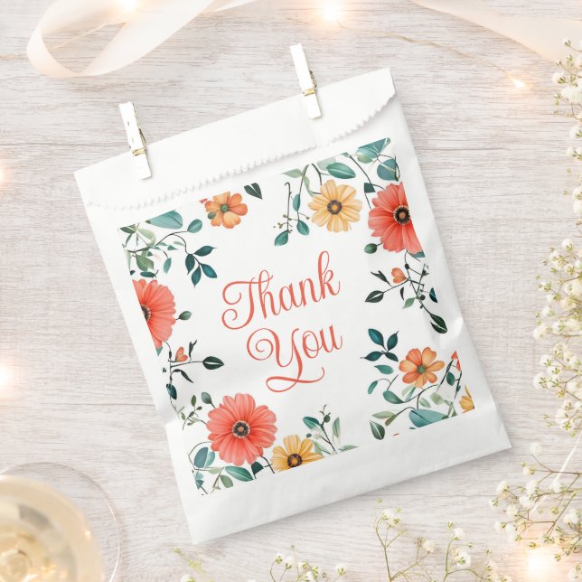 Bolsa De Papel Gracias por las maletas (Cortado)