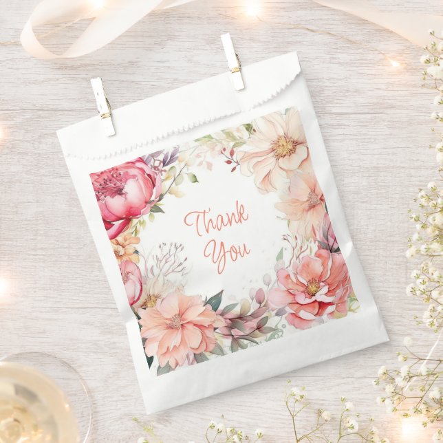 Bolsa De Papel Gracias por las maletas (Cortado)