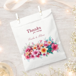 Bolsa De Papel Gracias por venir y su nombre