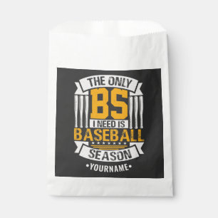 Bolsa De Papel Gracioso sarcasmo de béisbol