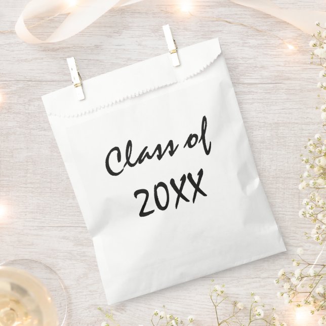 Bolsa De Papel Graduación Clase de Personalización (Cortado)