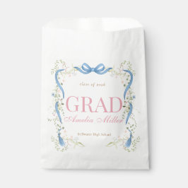 Bolsa De Papel Graduación de Fancy Florals