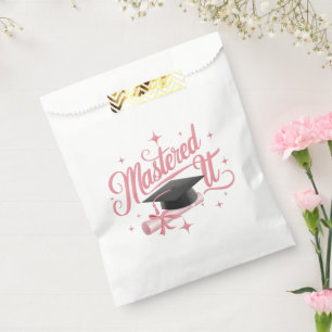 Bolsa De Papel Graduado con Máster Licenciado en MBA Graduación
