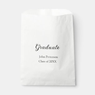 Bolsa De Papel Graduado de 20XX graduación mínima simple