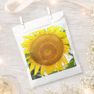 Bolsa De Papel Gran Flor De Girasol Amarillo Gracias