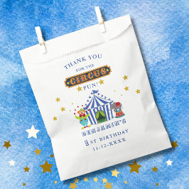 Bolsa De Papel Gran Top Top Come One Come All First Birthday Circ