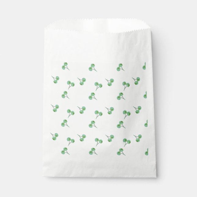 Bolsa De Papel Green Cherry (Anverso)