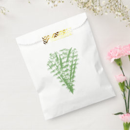 Bolsa De Papel Green plant in the shape of a bouquet.