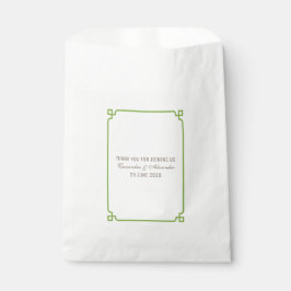 Bolsa De Papel Greenery Deco Moda Boda