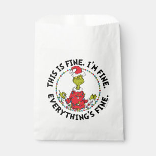 Bolsa De Papel Grinch   Todo está bien