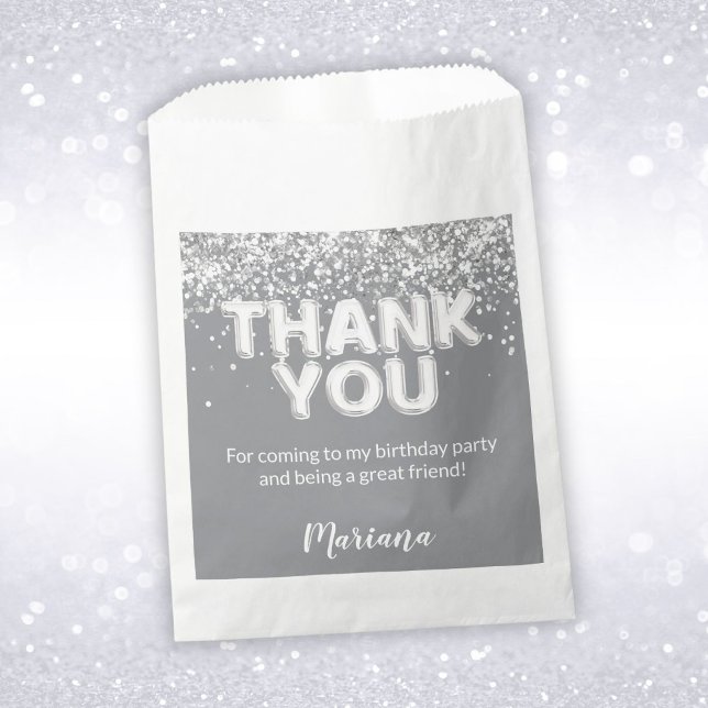 Bolsa De Papel Gris y Plata favorecen a los partidos (Subido por el creador)