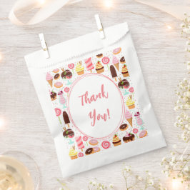 Bolsa De Papel Grita por helado Chicas Dulces Cumpleaños Lindos