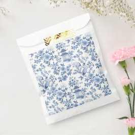 Bolsa De Papel Grulla Azul Chinoiserie