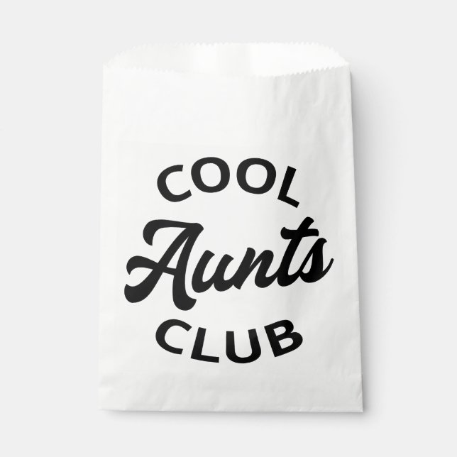 Bolsa De Papel Guay Aunts Club I (Anverso)
