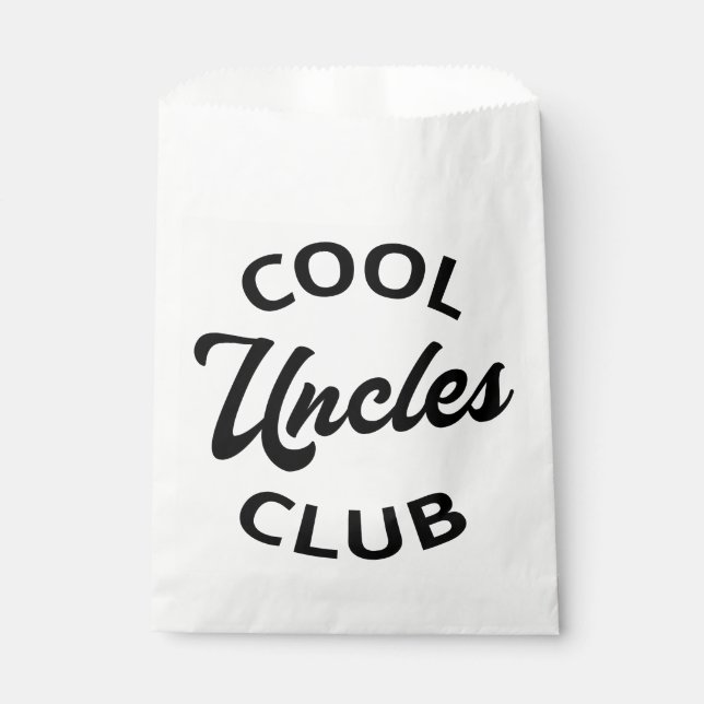 Bolsa De Papel Guay Uncles Club I (Anverso)