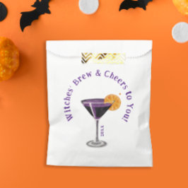 Bolsa De Papel Guay Witches Night Out Purple Bebe Cocktail Chetue