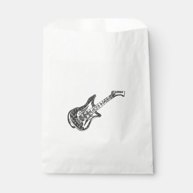 Bolsa De Papel Guitarra eléctrica (Anverso)