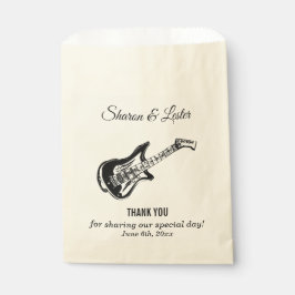 Bolsa De Papel Guitarra Eléctrica Gracias