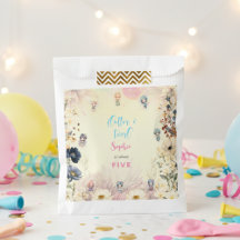 Hadas de huerto acuarela cumpleaños