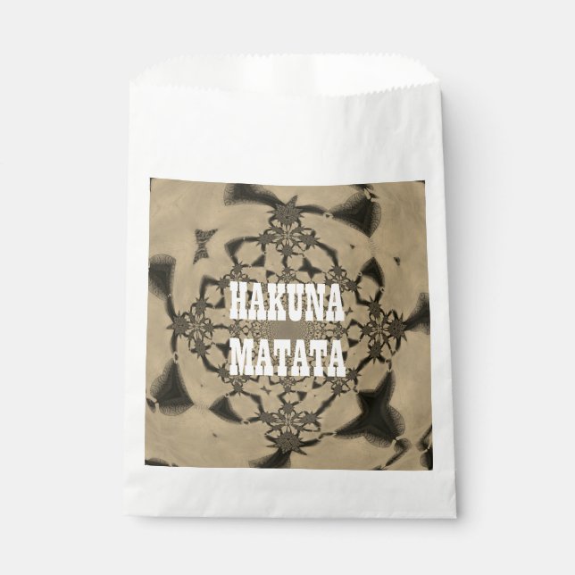 Bolsa De Papel Hakuna Matata (Anverso)