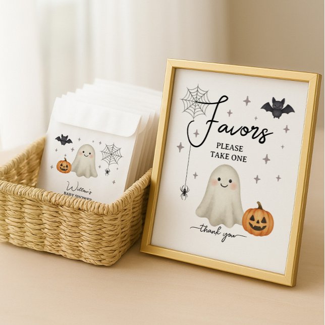 Bolsa De Papel Halloween Baby Shower Favor Bag (Subido por el creador)