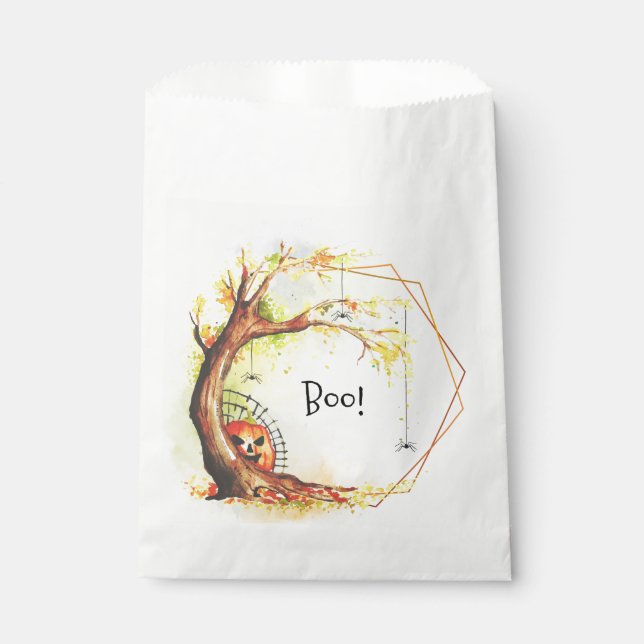 Bolsa De Papel Halloween Boo (Anverso)