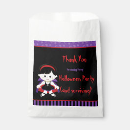 Bolsa De Papel Halloween, Chica de vampiros