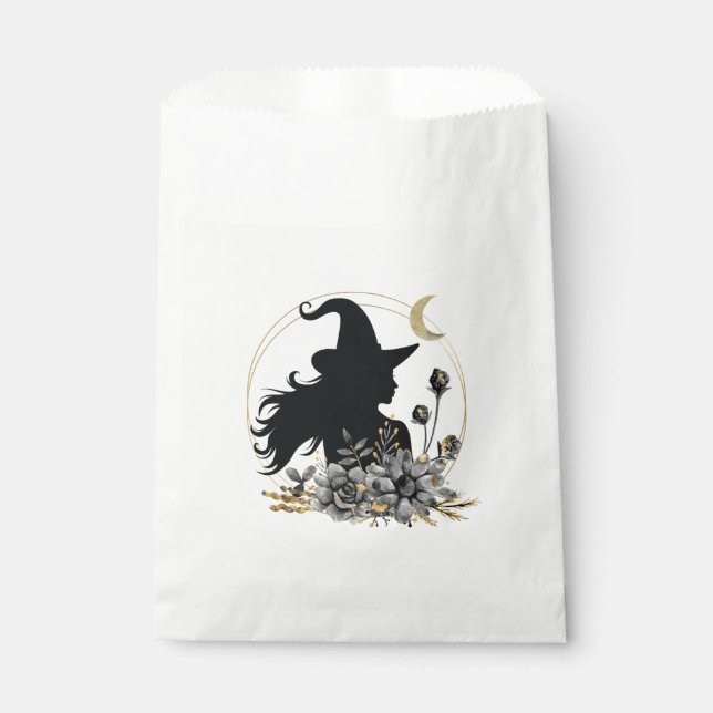 Bolsa De Papel Halloween contemporáneo moderno (Anverso)