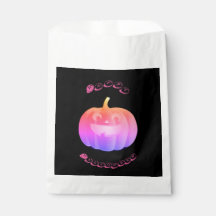 Halloween de calabaza rosa