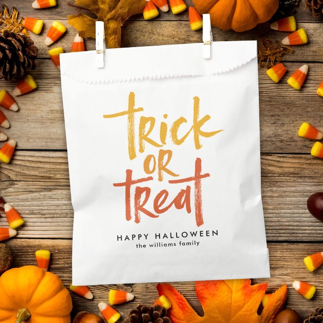 Bolsa De Papel Halloween de maíz dulce o truco (Subido por el creador)