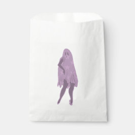 Bolsa De Papel halloween enarbolar a las estrellas púrpuras fanta