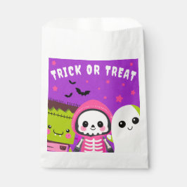 Bolsa De Papel Halloween es una deliciosa broma de un monstruo li