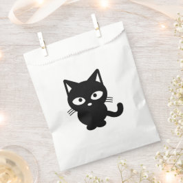 Bolsa De Papel Halloween gato negro lindo Kitty