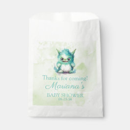 Bolsa De Papel Halloween Little Monster Boy Baby Shower