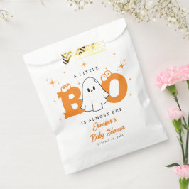Bolsa De Papel Halloween Pequeño Boo Aburrido Fall Baby Shower