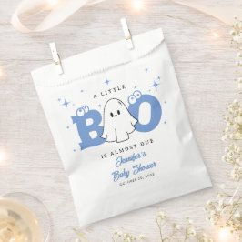 Bolsa De Papel Halloween Pequeño Boo Aburrido Fantasma Baby Showe