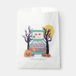 Bolsa De Papel Halloween Personalizado de maleza o tratamiento