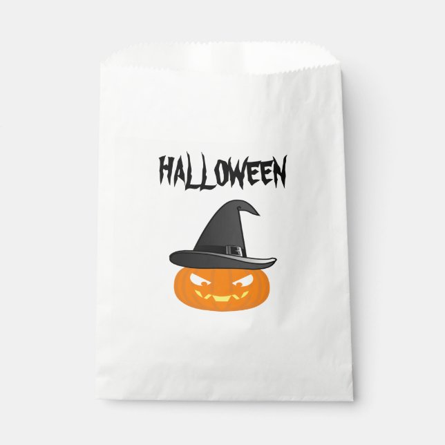 Bolsa De Papel Halloween Pumkin (Anverso)