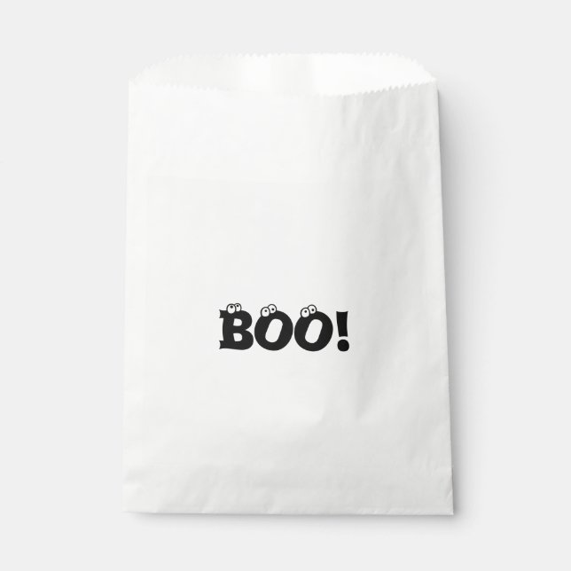 Bolsa De Papel ¡Halloween Scary Boo! (Anverso)