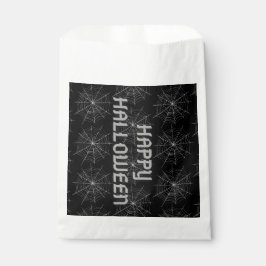 Bolsa De Papel Halloween Spiderweb