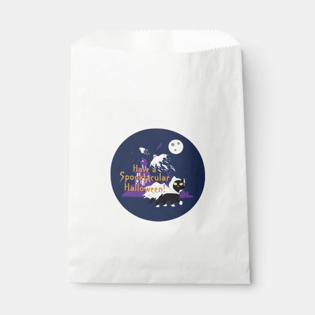 Bolsa De Papel Halloween Spooktacular (Anverso)