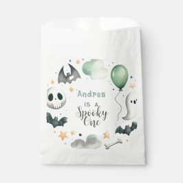 Bolsa De Papel Halloween Spooky primero uno