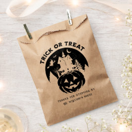 Bolsa De Papel Halloween Trick O Tremendo Halloween Haunted House