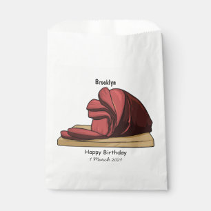 Bolsa De Papel Ham personalizado ilustracion