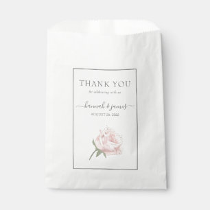 Bolsa De Papel Hannah Elegant Gracias A Traer Boda