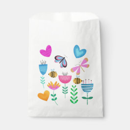 Bolsa De Papel Happy Bee Garden
