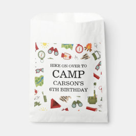 Bolsa De Papel Happy Camper Adventure Birthday