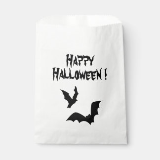 Bolsa De Papel Happy Halloween Bats Favor Bag