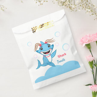 Bolsa De Papel Happy Shark Family Thank You