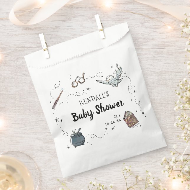 Bolsa De Papel HARRY POTTER™ Baby Shower (Cortado)